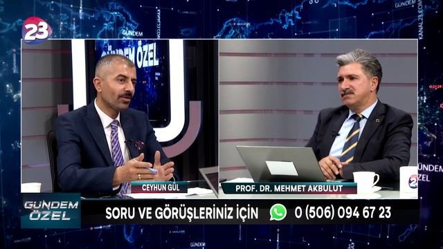 GÜNDEM ÖZEL / 10.07.2020 / PROF. DR. MEHMET AKBULUT