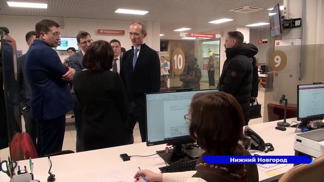 Заместитель председателя Правительства РФ Дмитрий Григоренко посетил Нижний Новгород с рабочим визит