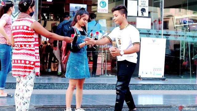 Instant Planned To Propose a Cute Girl | Unexpected Reaction | by @shady_ujju