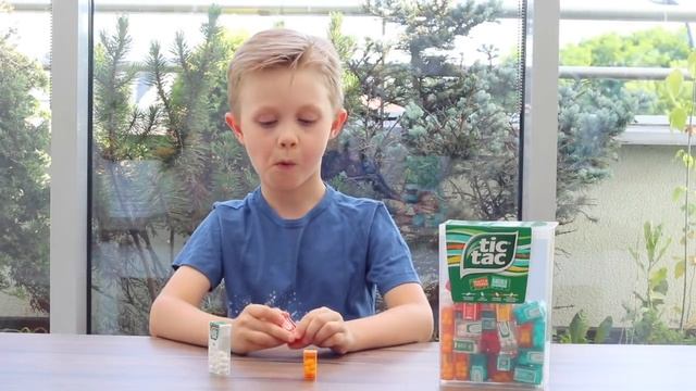 Giant Tic Tac pack - mini taste test sample and unboxing