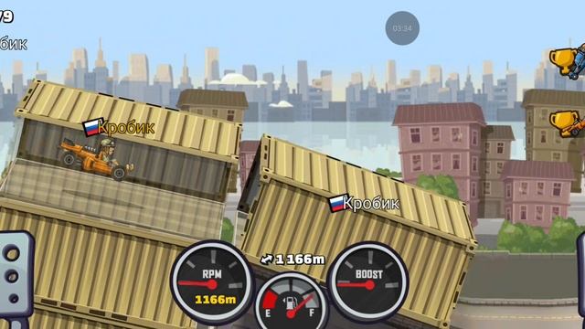 Играю в Hill climb racing 2