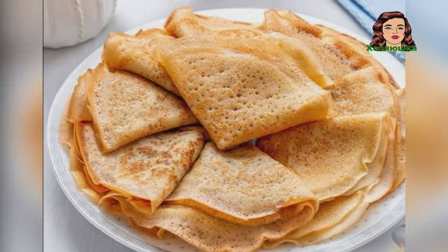 Отличные ажурные блины на дрожжах