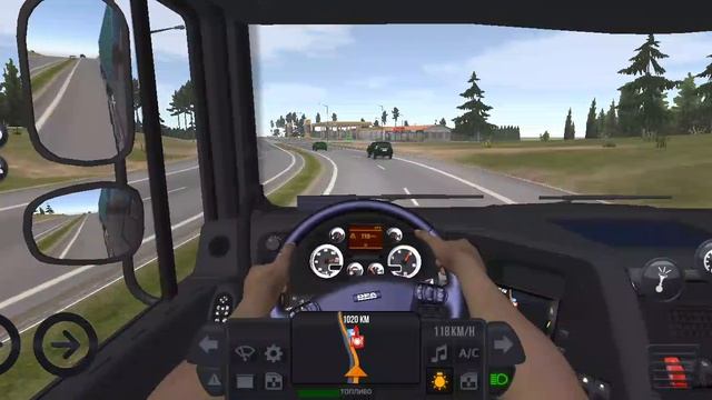 Truck Simulator : Ultimate покатушки с грузом🚚🇷🇺 и звук🔊