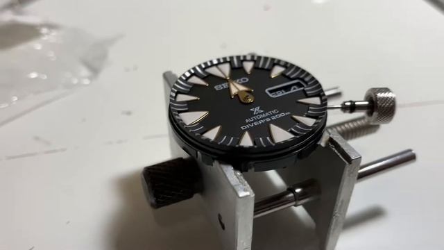 Seiko Sea Monster srp581 becomes an Srp583