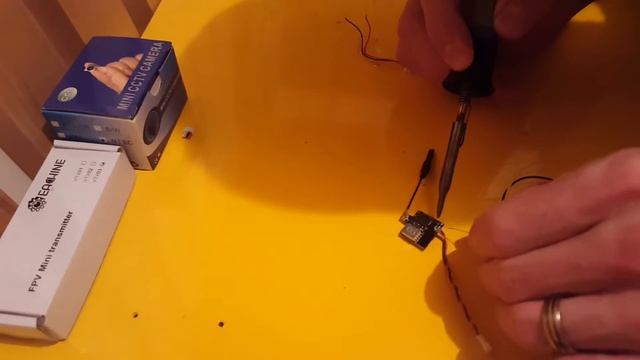 Eachine VTX03 Super Mini 5.8G 72CH 0/25 mW/50 mw/200 mW Commutabile FPV Trasmettitore + 600TVL cmos
