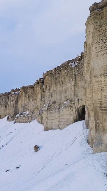 Вот так выглядит по-настоящему белая Белая Скала.