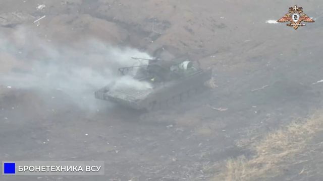 Уничтожение БРМ-1к Всу в районе Славянки 💥🇷🇺👊