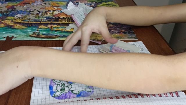 Распаковка бумажных сюрпризов часть 2