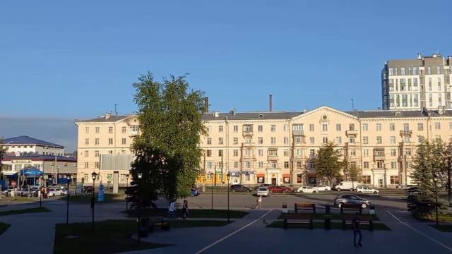 Красивый ж/д вокзал в Ижевске