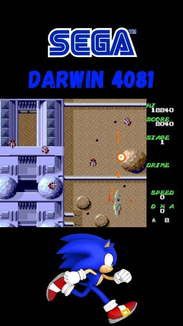 Darwin 4081 | Sega Mega Drive (Genesis).