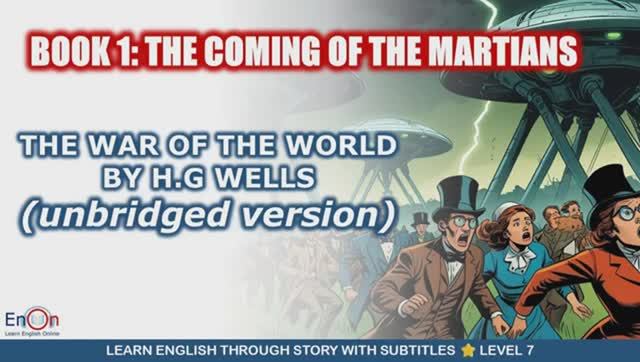 THE COMING OF THE MARTIANS-Learn English through story BOOK 1
