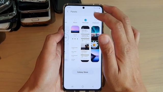Galaxy S21/Ultra/Plus: How To Add/Remove The Reminder Panel To Edge Panels