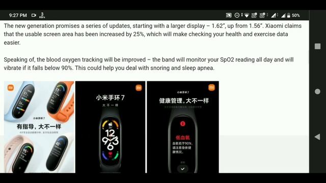 Xiaomi Mi Band 7 is available for pre-order 🔥🔥🔥