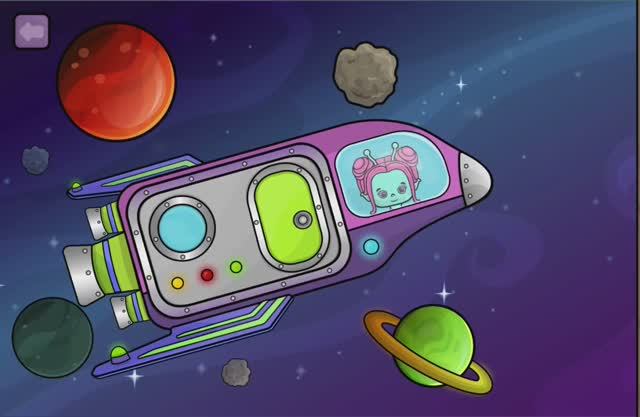 Инопланетянка. Давай играть вместе! Учиться весело! Веселое обучение. Игры для малышей.