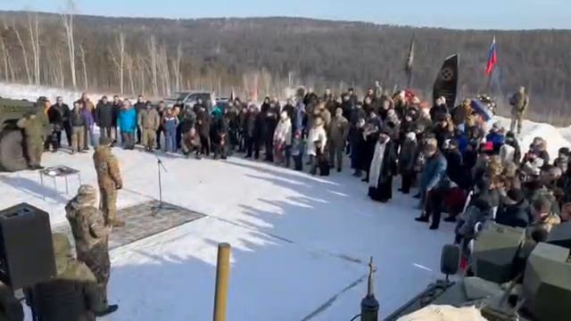 В Иркутске открыли мемориальное кладбище группы "Вагнера"