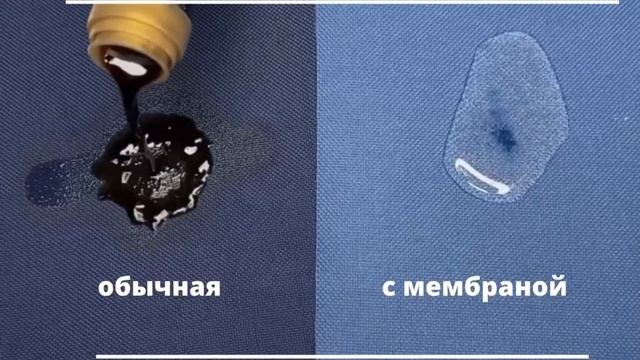 Трудновоспламеняемая российская ткань Русинтекс-М с водонепроницаемой мембраной