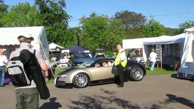 Bugatti Veyron Alarm Goes Off!! Prescott Hill Climb 2009