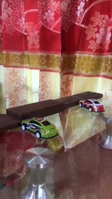 #short @q2toys Mini toy cars on mirror