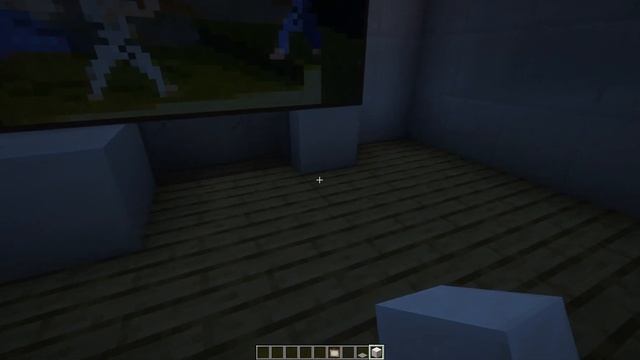 ПОСТРОИЛ КОМНАТУ С ТЕЛЕВИЗОРОМ В МАЙНКРАФТЕ БЕЗ МОДОВ #minecraft #майнкрафт #постройки #tutorial