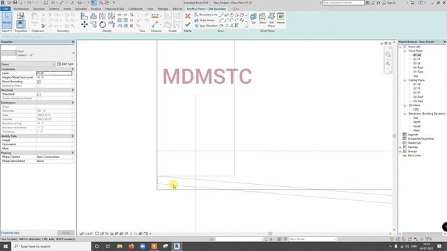 Revit Architecture - Part 18 - Placing Glazed Curtain Wall in Tamil