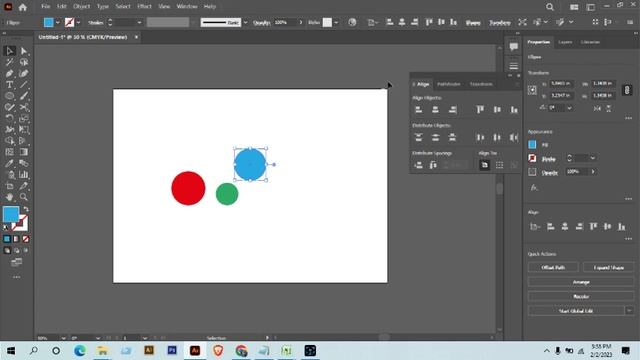 Graphic design full course class 6 | Align Tool, Arrange