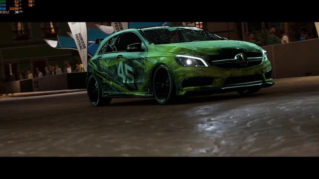 Forza Horizon 5 - Кольцевые гонки с игроками на Mercedes-Benz A45 AMG