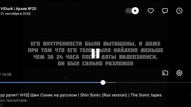 шин соник существует и он в России