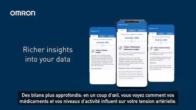 OMRON connect Premium| Français