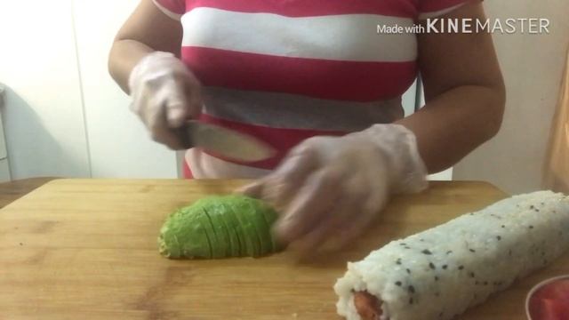 Green Dragon Sushi Roll