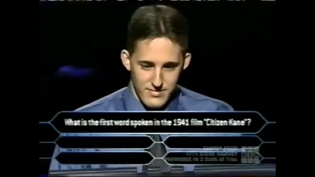 Who Wants to be a Millionaire prime 5/4/2001 FULL SHOW