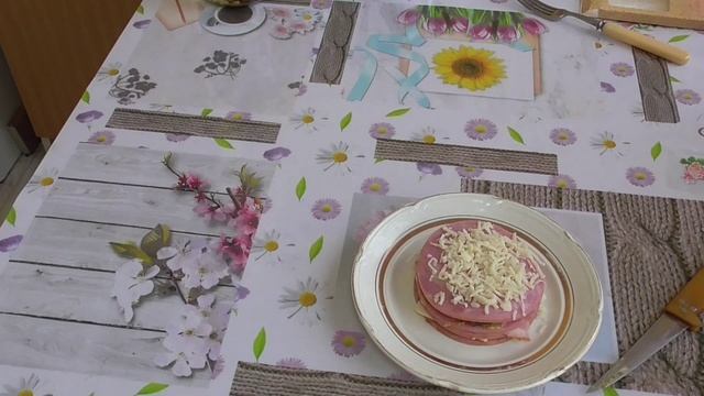 Народный советский Колбасный Торт