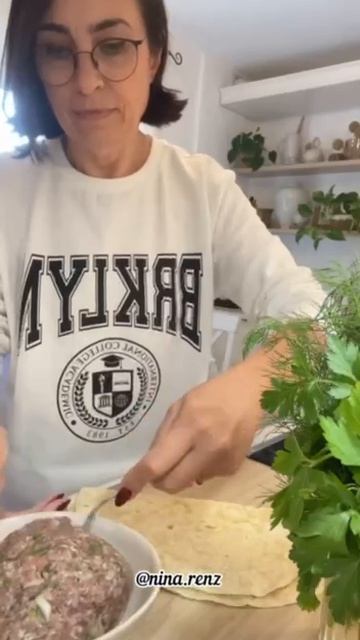 Треугольники из лаваша с начинкой