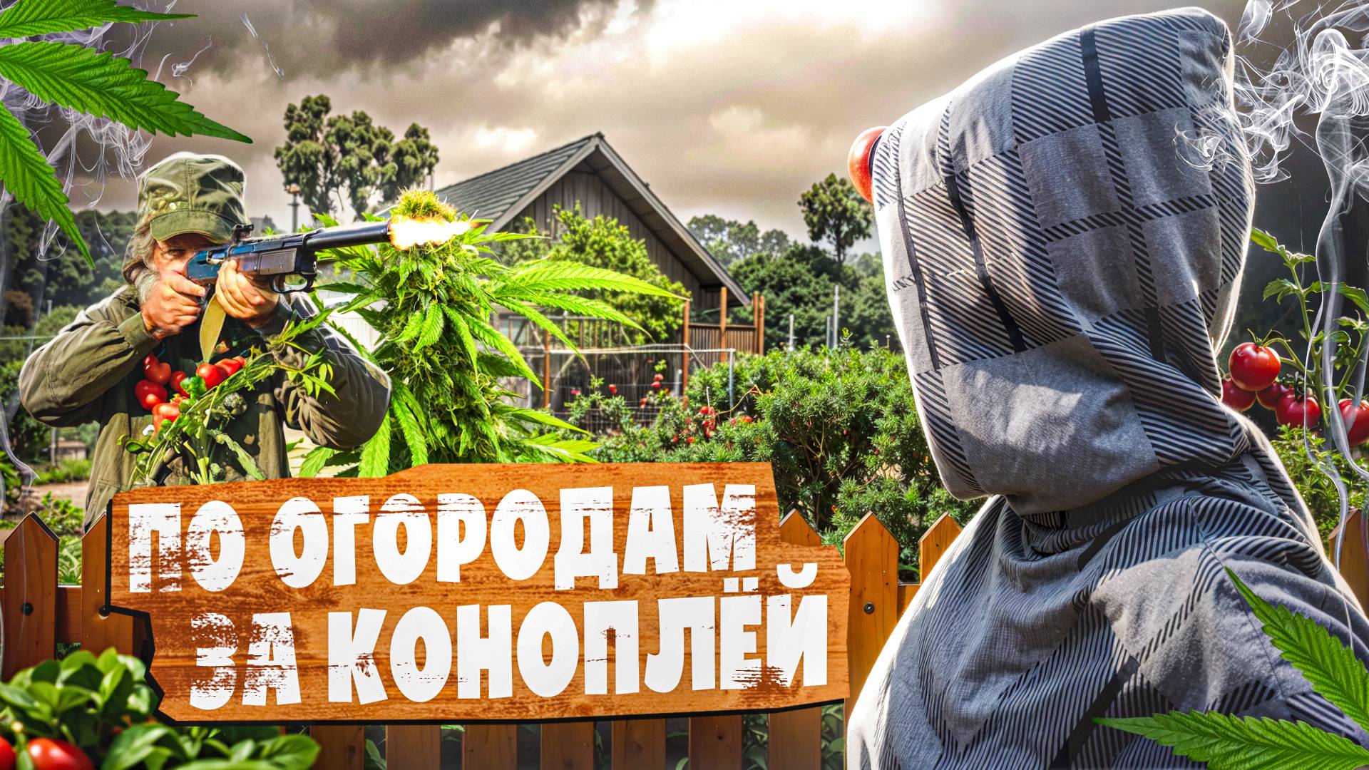 Марихуана I Рейды по огородам I Попадос в чужом огороде I Стой стрелять буду