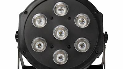Сценическая светодиодная светомузыка SHEHDS LED Par 7x18 Вт видеообзор