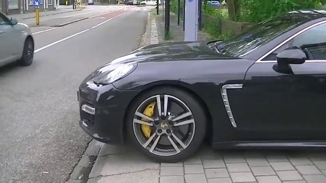 CRAZY Porsche Panamera Turbo S - Launch control, Fly-by & More!