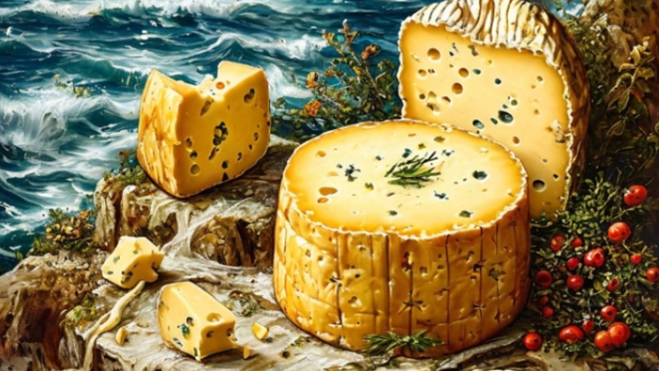 Море и плавленный сырок