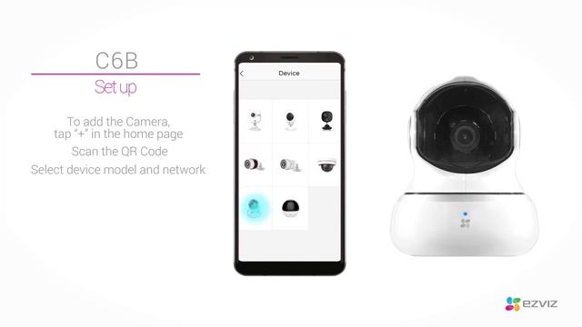 EZVIZ C6B | How to set up and install C6B
