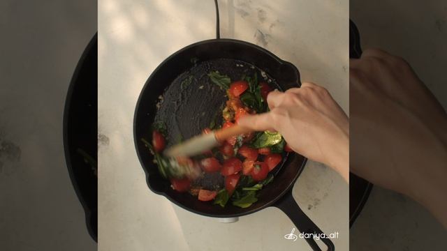 Семга в сливочном соусе с томатами 🐟🍅