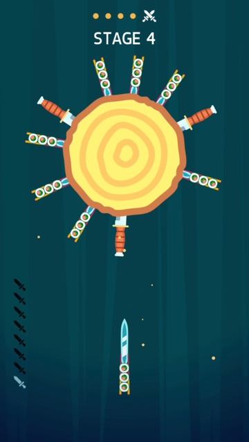 Alkamerka играю в Knife hit (босс томат !!!)