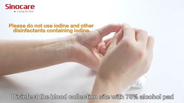 How to use Sinocare SPUG Blood Glucose& Uric Acid Monitor