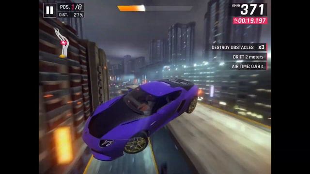 Asphalt 9 | Lamborghini Terzo Millennio | STAGE 2 | 1.15.664 Lamborghini Asterion @Pudong Rise