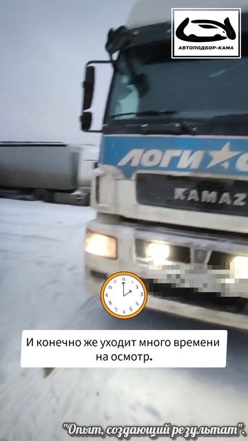 Выездная диагностика седельного тягача КамАЗ 5490 2019 г.в.🔥 #автоподбор #камаз5490 #осмотртягача