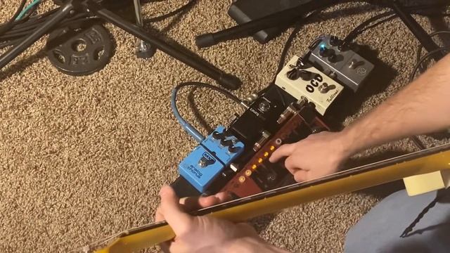 Cliff Prowse’s Guitar Pedal Setup