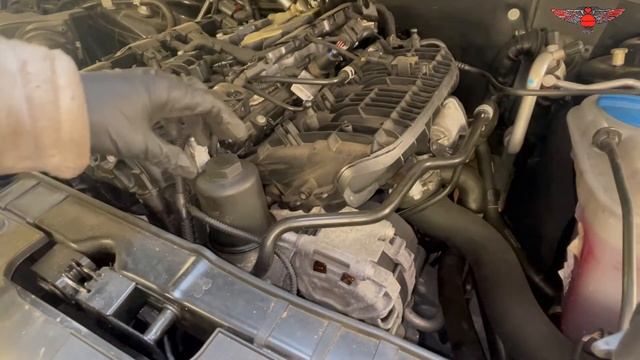 Audi A4 oil, oil filter air filter change screen fluid top up and coolant check