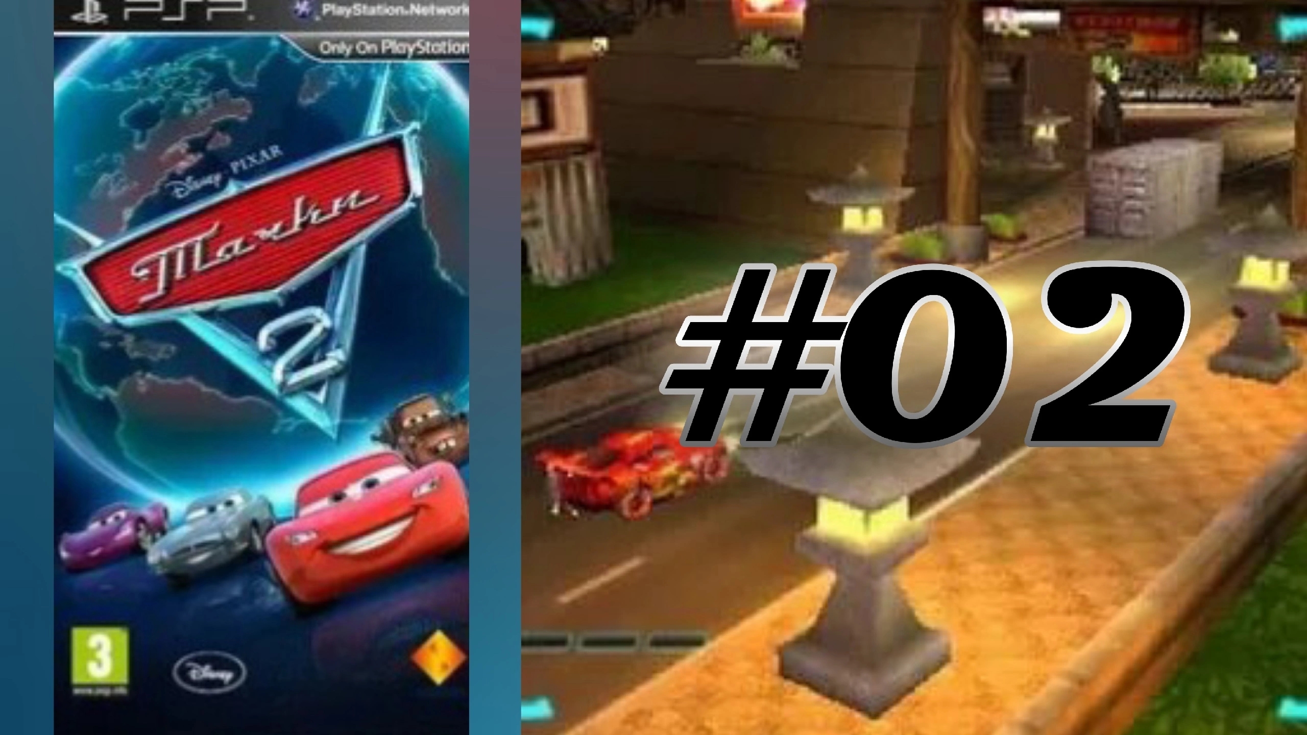 Прохождение игры на PPSSPP | Cars 2 The Video Game за 2011г #02