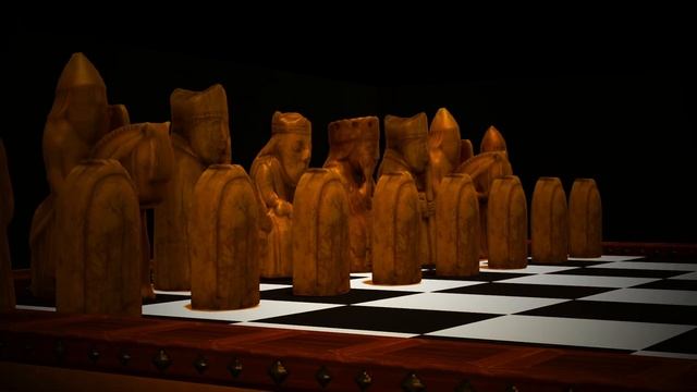 A new puzzle with Lewis Chessmen. Are you looking forward to this game?