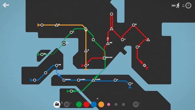 【🚇Mini Metro】每日挑戰 #10 - 香港