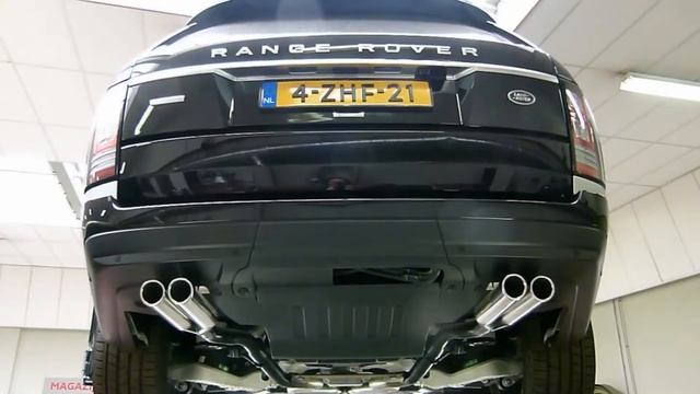Land Rover Range Rover 3.0 TDv6 - RVS uitlaat van EPS Uitlaten BV - www.uitlaten.com -