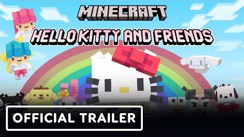 Minecraft x Hello Kitty and Friends — официальный трейлер DLC