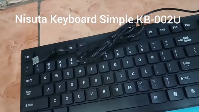 Nisuta Keyboard Simple KB-002U